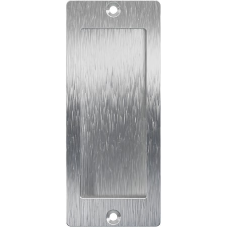 Ekena Millwork 6" Flush Pull For Barn Doors 3/4" Thick or Greater, Stainless Steel GB6005FP06SS